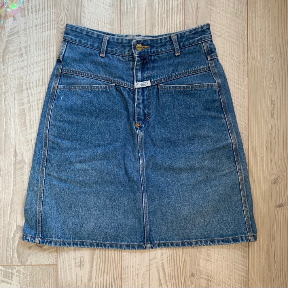 Marithe Girbaud francois denim skirt